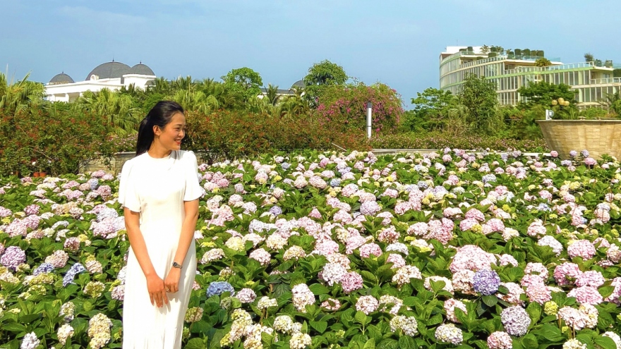 Flower festival becomes popular check-in spot in April